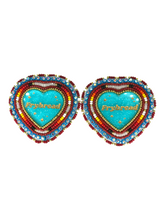 Load image into Gallery viewer, Frybread Beaded Earrings
