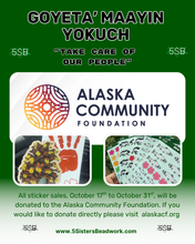 Load image into Gallery viewer, Alaska Sticker Fundraiser