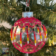 Load image into Gallery viewer, CUSTOM Beaded Ornament