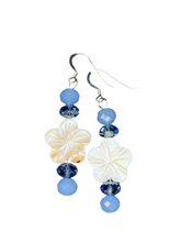 Load image into Gallery viewer, Mother of Pearl Flower Drops