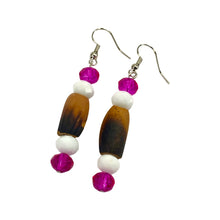 Load image into Gallery viewer, Pine Nut Beaded Earrings