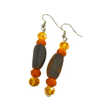 Load image into Gallery viewer, Pine Nut Beaded Earrings