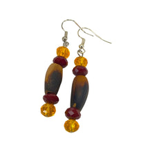 Load image into Gallery viewer, Pine Nut Beaded Earrings