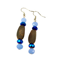 Load image into Gallery viewer, Pine Nut Beaded Earrings