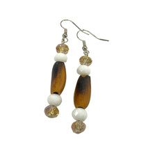 Load image into Gallery viewer, Pine Nut Beaded Earrings