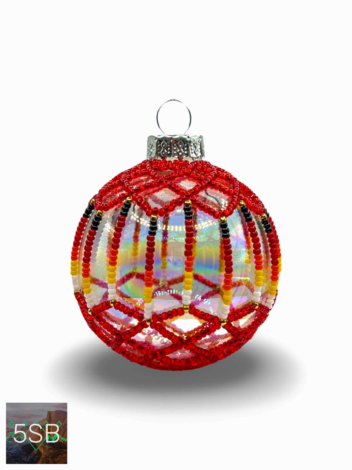 Manzanita Beaded Ornament