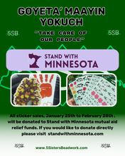 Load image into Gallery viewer, Stand With Minnesota Sticker Fundraiser
