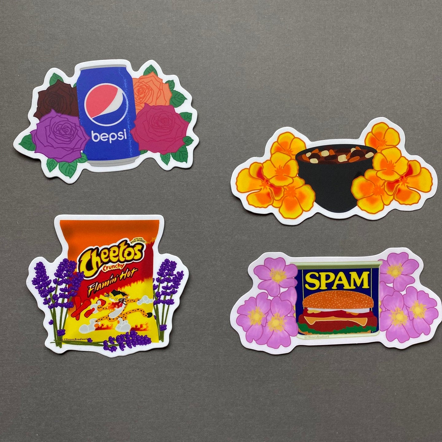 Snacky Snack Sticker Pack
