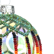 Load image into Gallery viewer, Turquoise Stone Beaded Ornament
