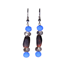 Load image into Gallery viewer, Pine Nut Beaded Earrings Cone Drop No. 2
