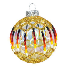 Load image into Gallery viewer, SL Gold Beaded Ornament
