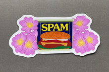 Load image into Gallery viewer, 5sb, spam, food, can spam, food, sticker,flowers, sticker, flowers, drawing, art, sticker food, drink sticker, 5 sisters beadwork, chelsea naylor
