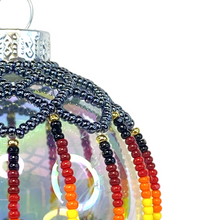 Load image into Gallery viewer, Gun Metal Beaded Ornament
